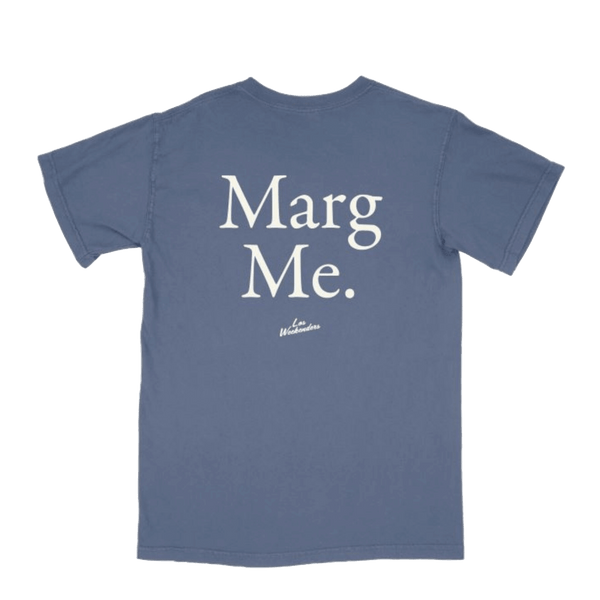 Marg Me Denim Blue Comfort Colors Material